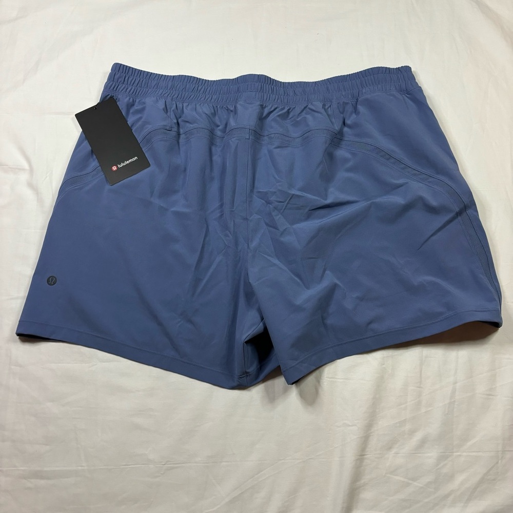 Lululemon Pace Breaker Short 5” *LL Linerless OASN Oasis Blue Men’s Size XXL - Picture 3 of 5